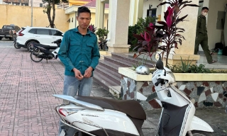 Công an xã Lạng Giang làm rõ đối tượng cậy cốp xe trộm cắp tài sản